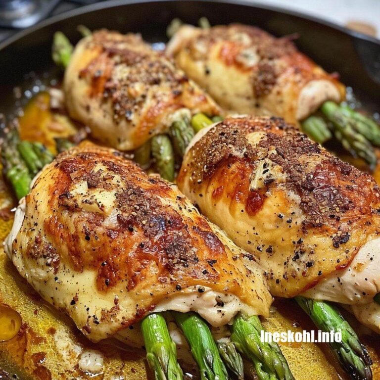 Asparagus Stuffed Chicken Breast