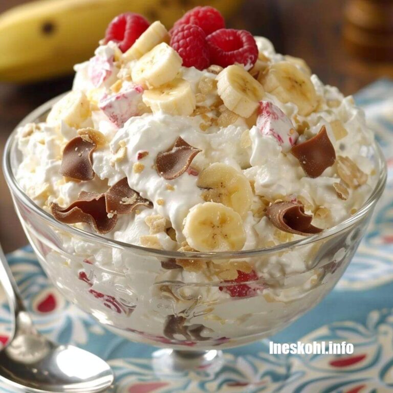 Banana Split Fluff Salad