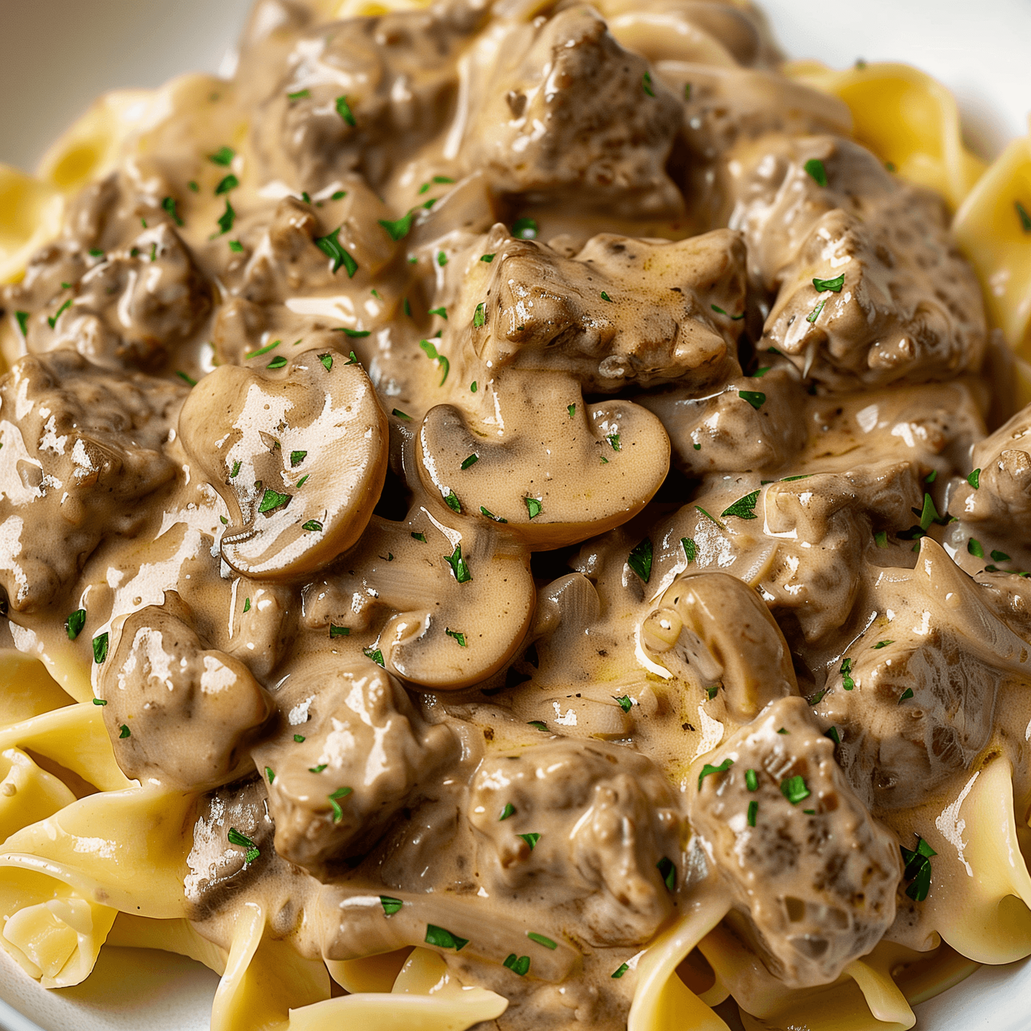 Beef Stroganoff