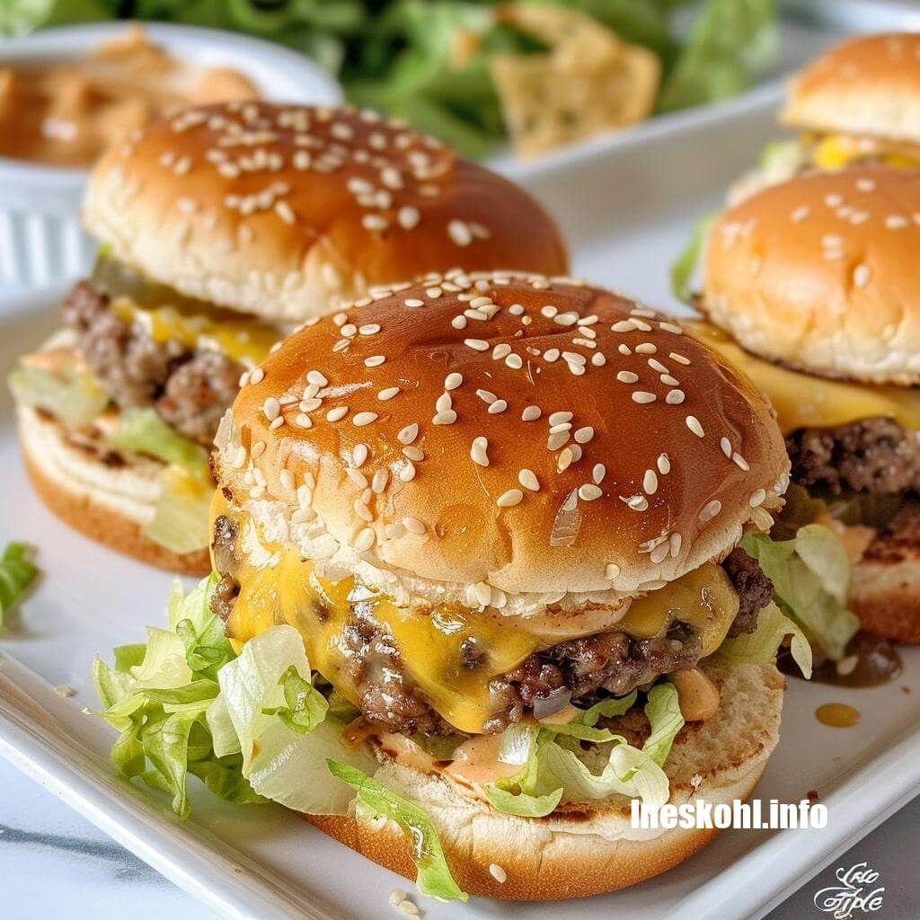 Big Mac Sliders Recipe