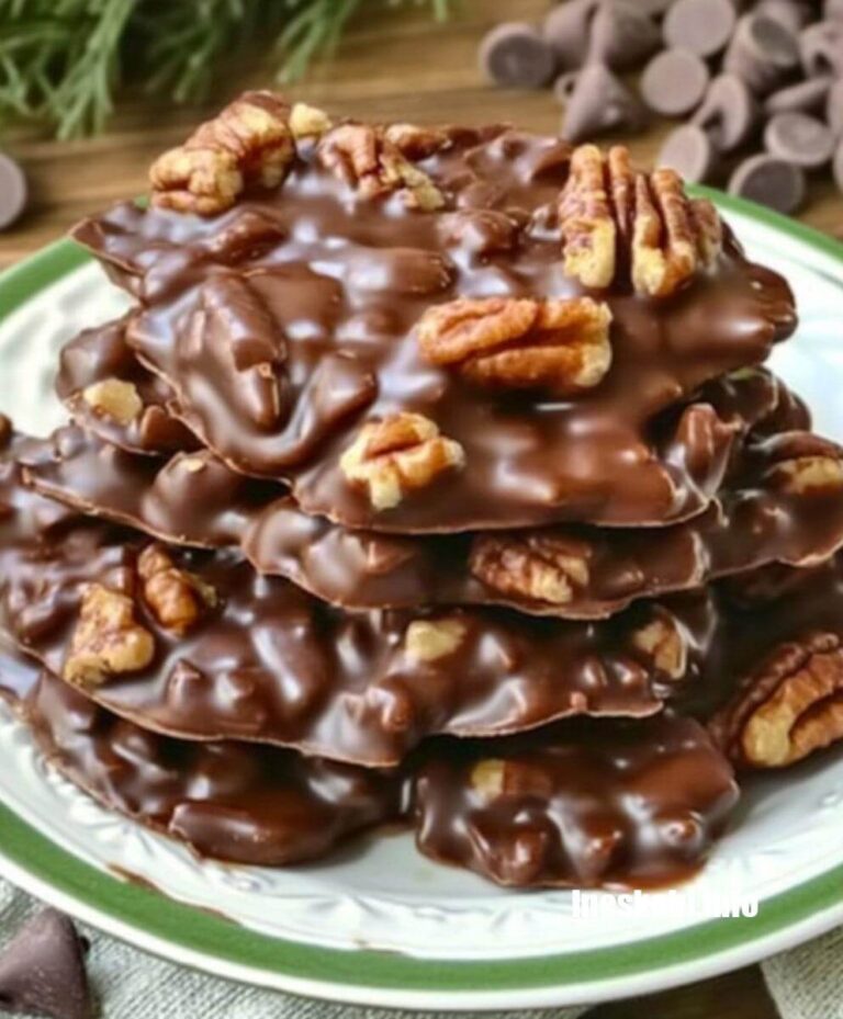 CHOCOLATE PECAN TURTLE CLUSTERS