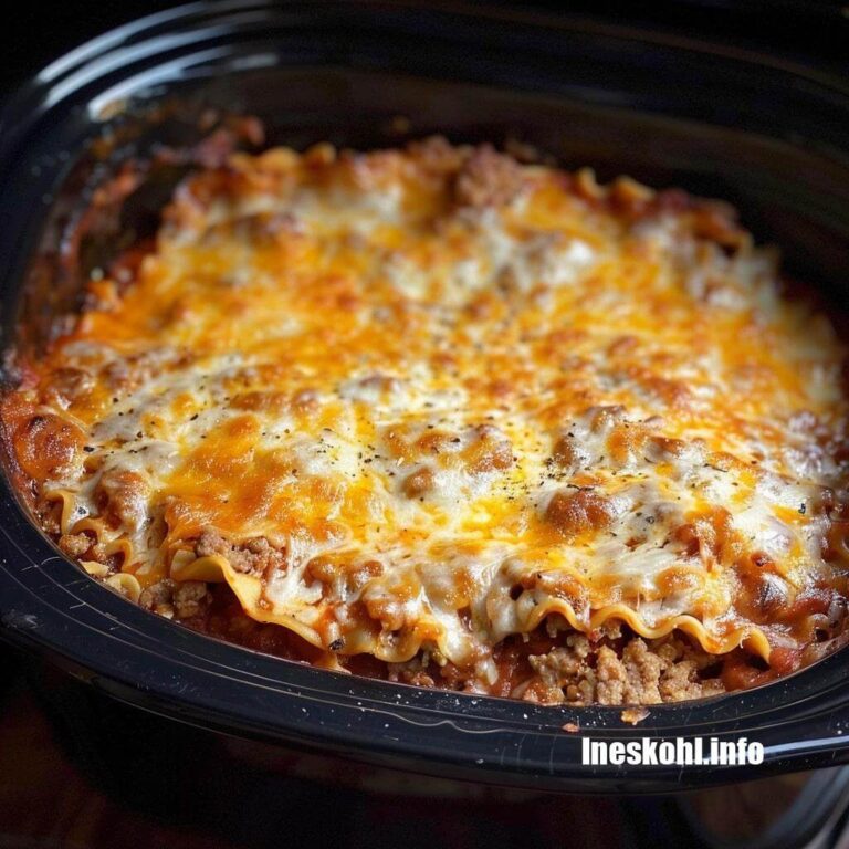 Crock Pot Lasagna