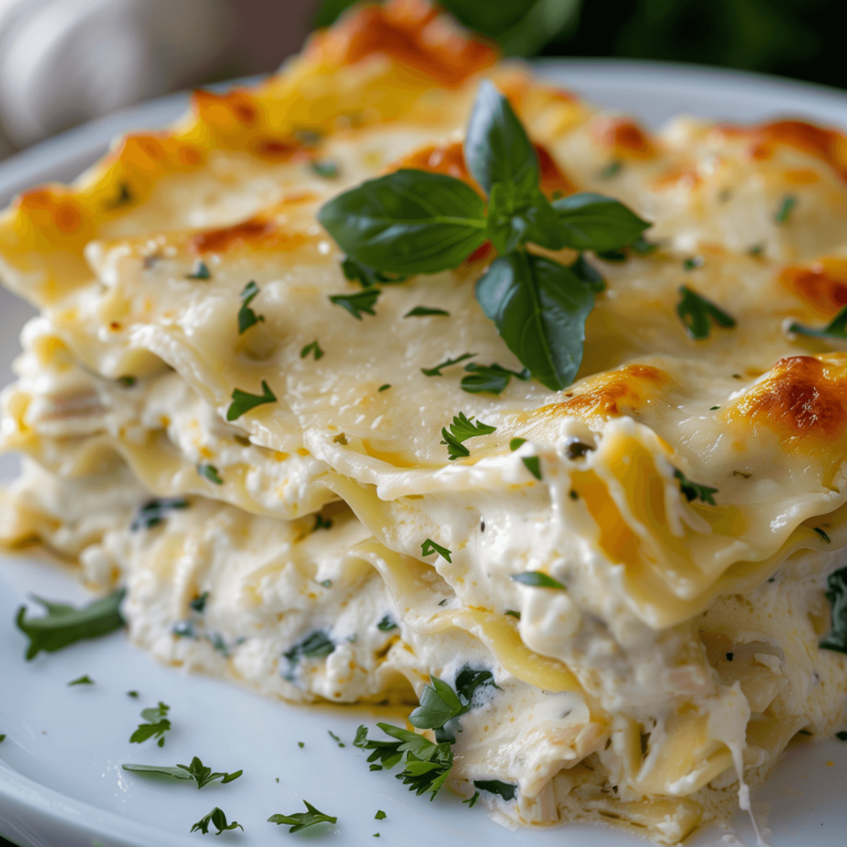 Chicken Alfredo Lasagna