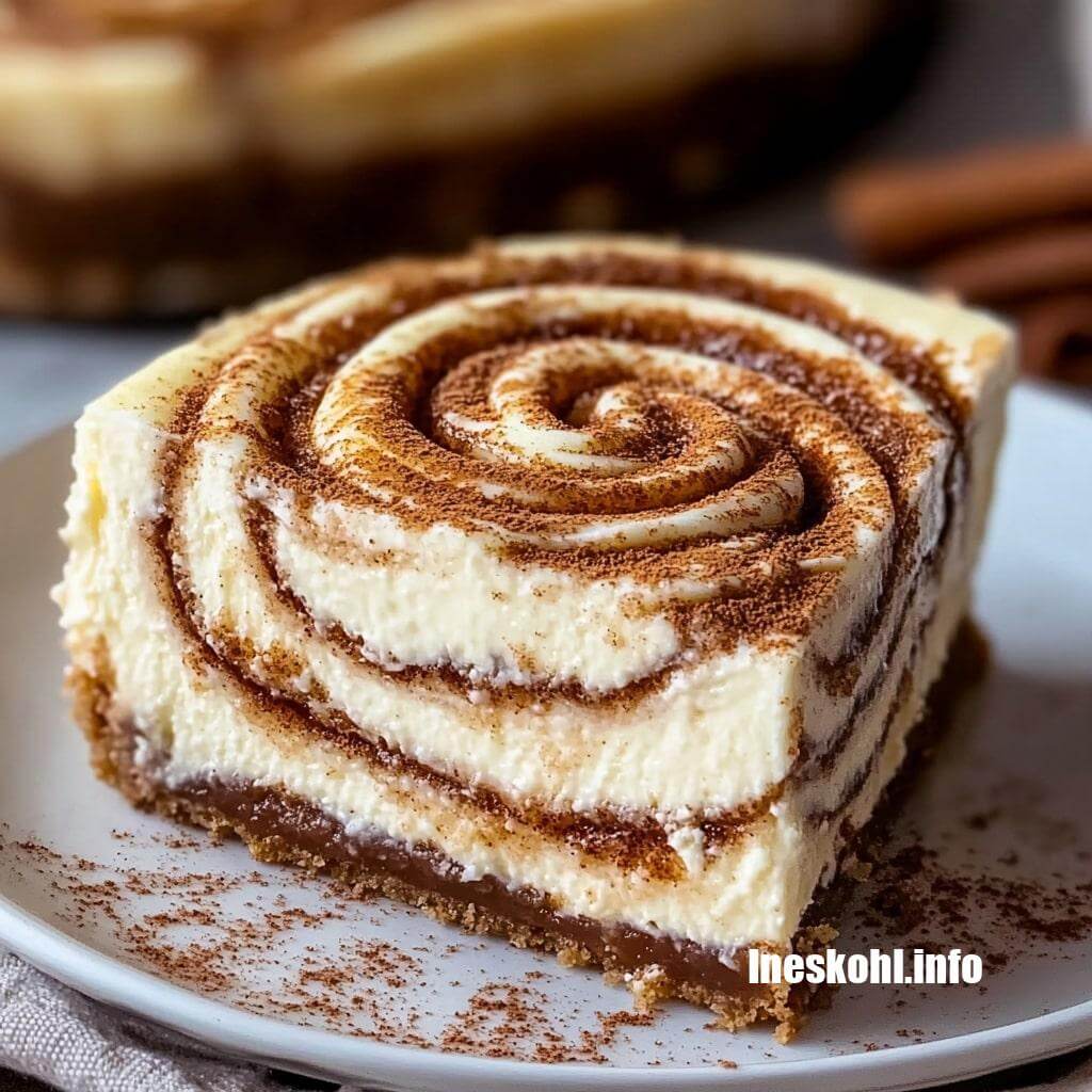 Cinnamon Roll Cheesecake