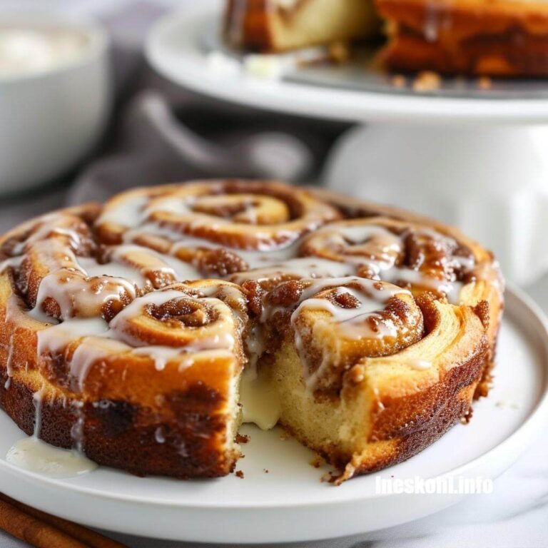 Cinnamon Roll Cake