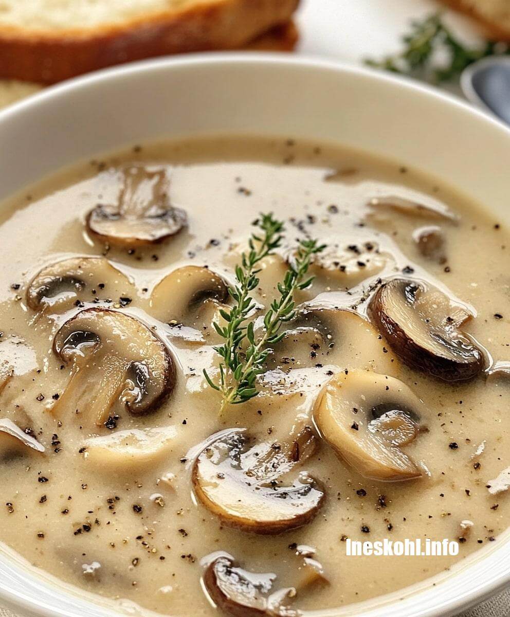 Creamy Mushroom Soup