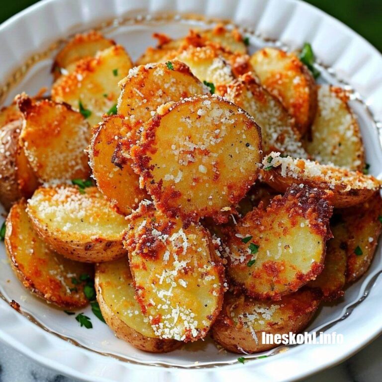 Crispy Crunchy Parmesan Potatoes