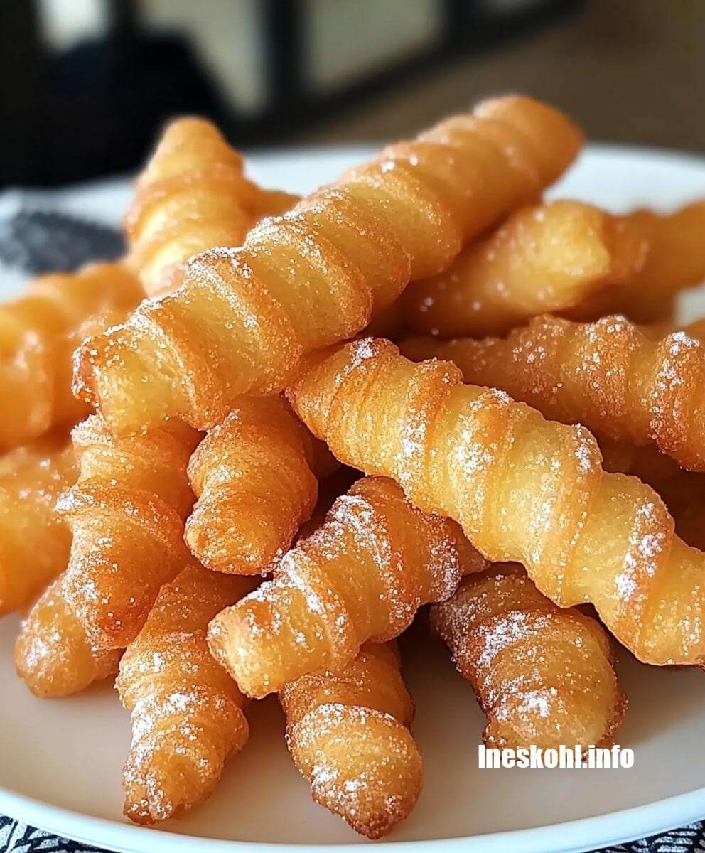 Crispy Funnel Cake Sticks