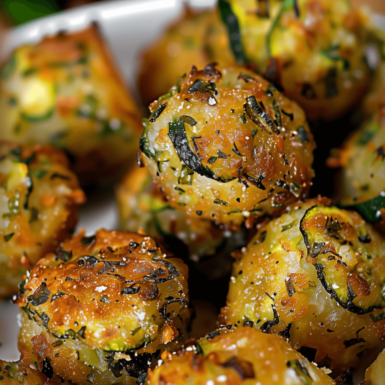 Zucchini Garlic Bites