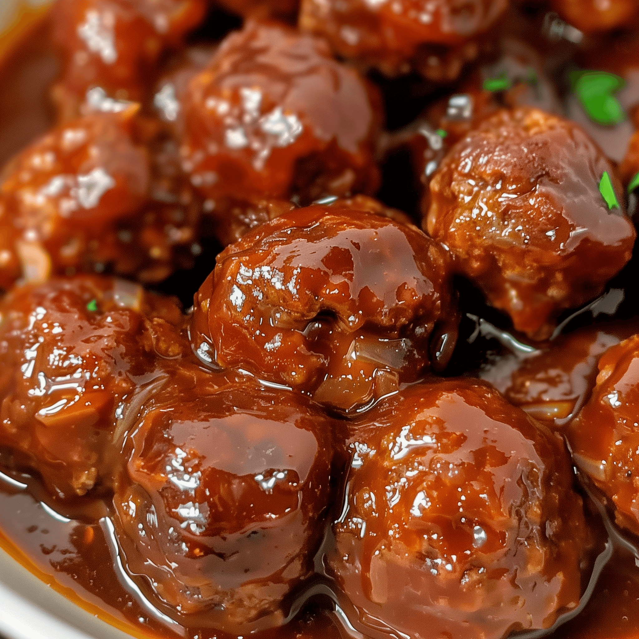 Crockpot Bbq Meatballs