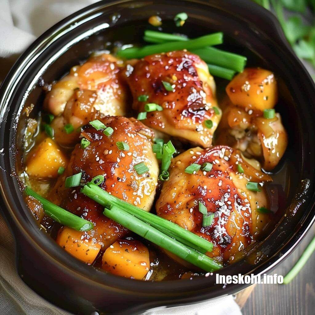 Crockpot Honey Garlic Chicken