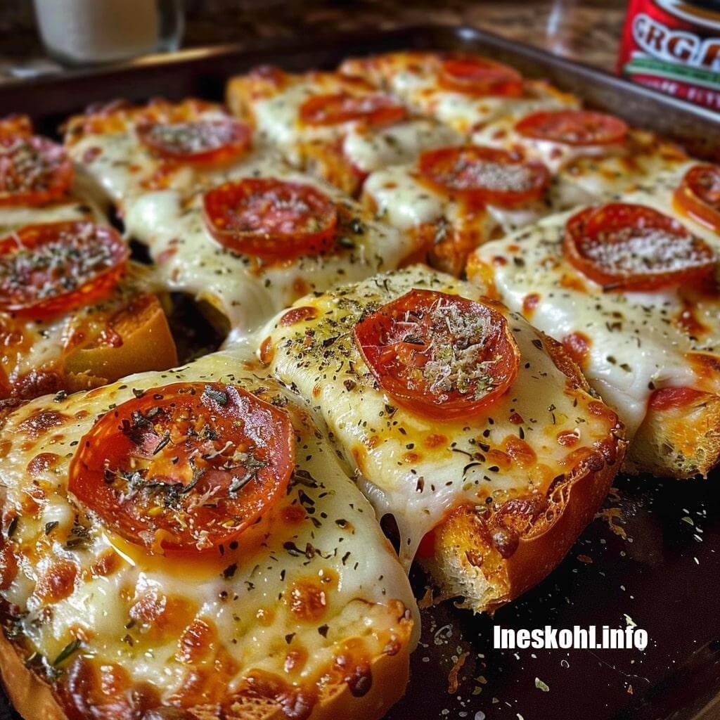 Garlic Bread Pizza