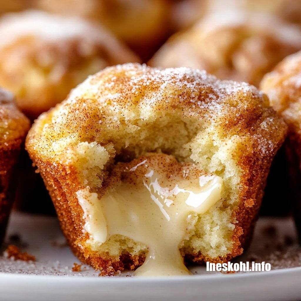 Gooey Cinnamon Cream Cheese Muffins