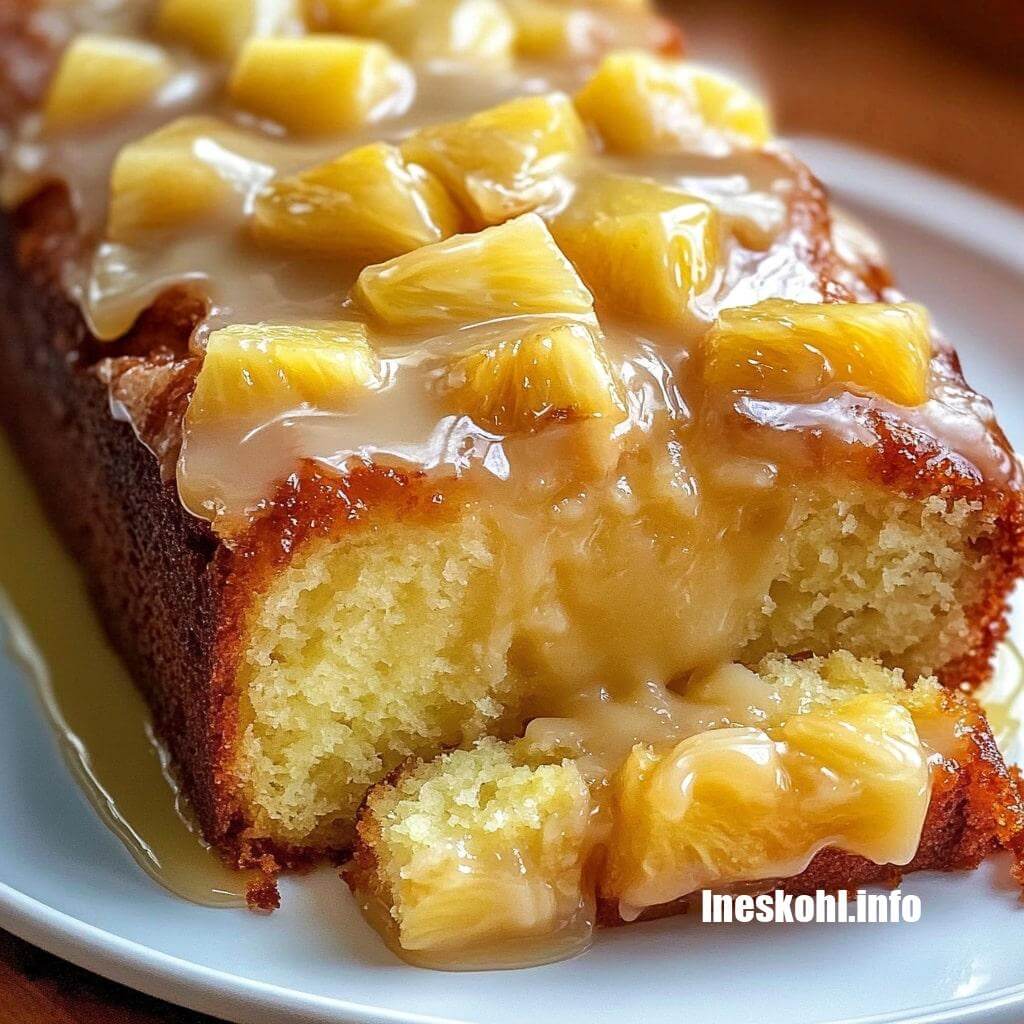 Juicy Pineapple Heaven Cake