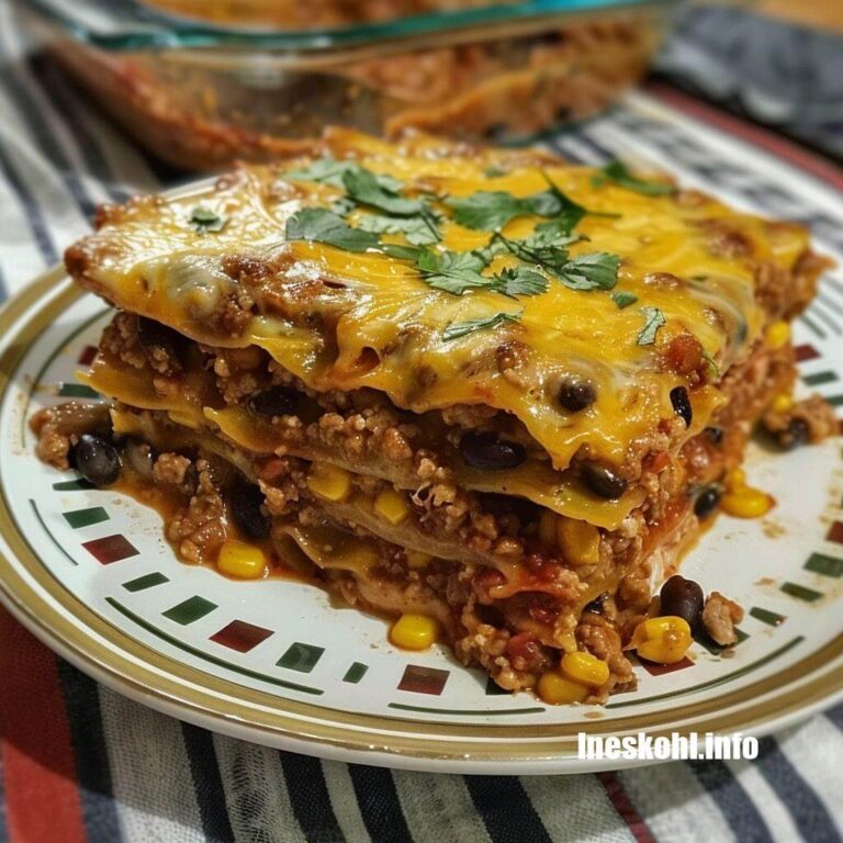 Mexican Taco Lasagna