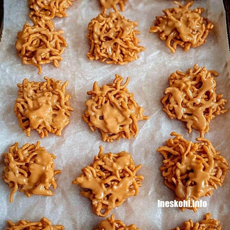 No-Bake Peanut Butter Haystacks