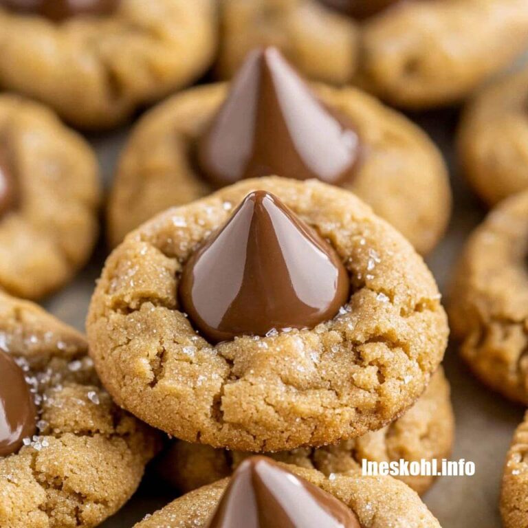 Peanut Butter Blossom Cookies