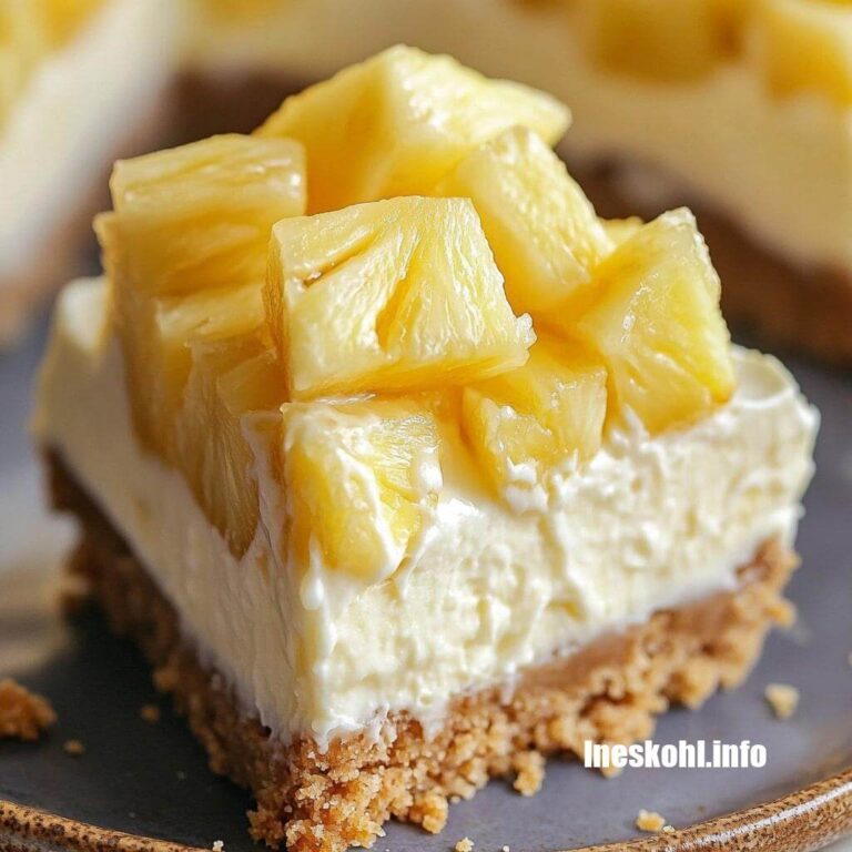 Pineapple Heaven Cheesecake