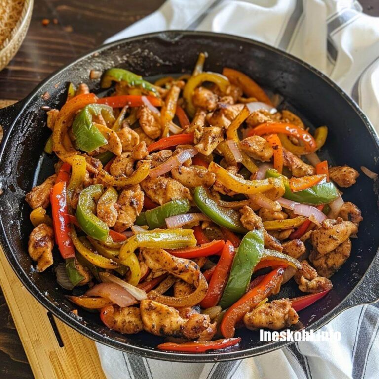 The Best Chicken Fajitas