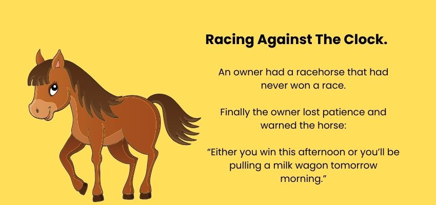 Racing Against The Clock.